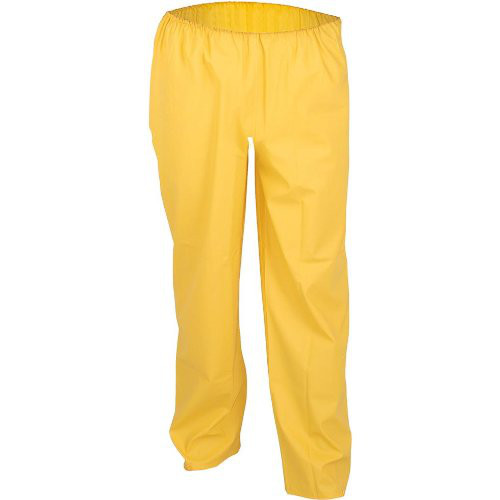 Bundhose, PU-Stretch, Gr.2/54-56, gelb