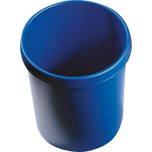 Papierkorb 30 l 405 mm blau