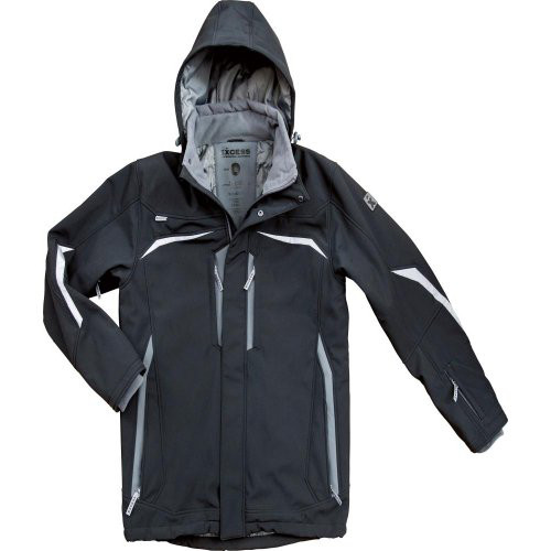 Soft-Shell Winterjacke, Gr.M,Allrounder,black/gr Excess