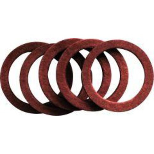Fiber-Kupferr.Dicht.5Stk für Überwurfmutter 3/4"