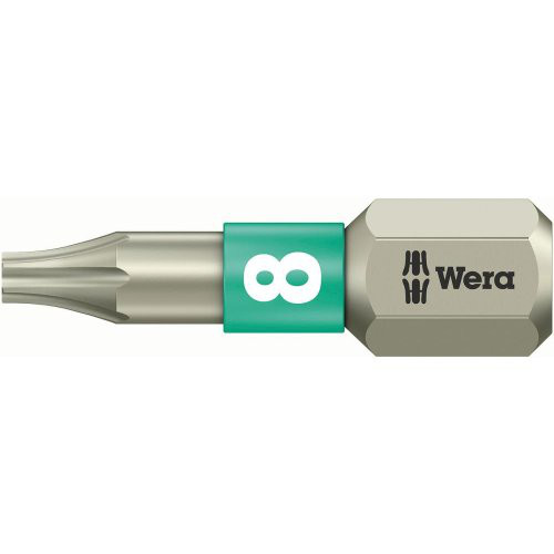 Bit rostfrei 1/4" DIN3126C6,3 T8x25mm Wera