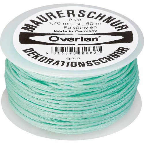 Maurerschnur PE 1,7mm 50m grün Overmann