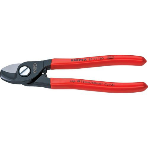 Kabelschere mit Kunststoff-Griffen 165mm KNIPEX