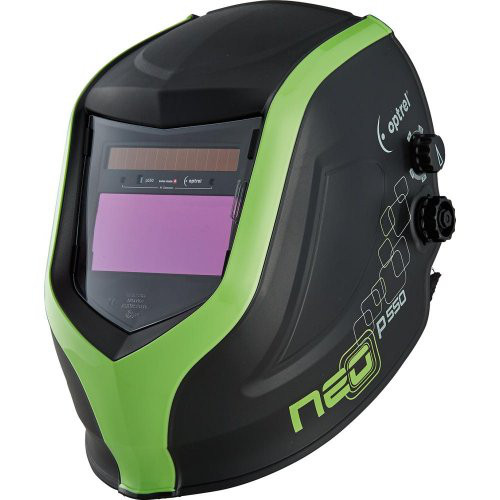 Schweißerhelm neo p550 green OPTREL