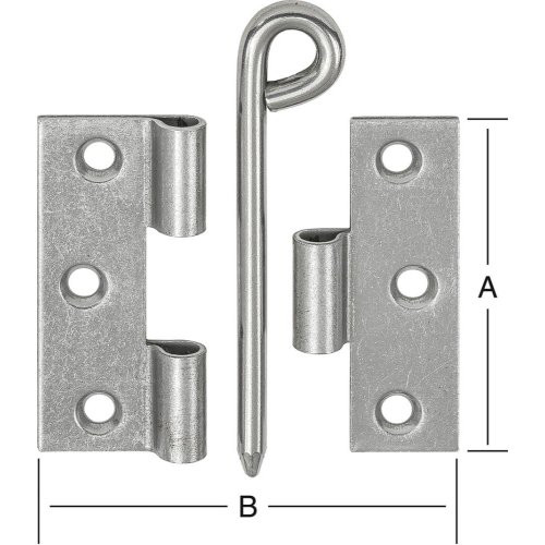 Kulissenscharnier 58/60X90 BL 00058 619RI