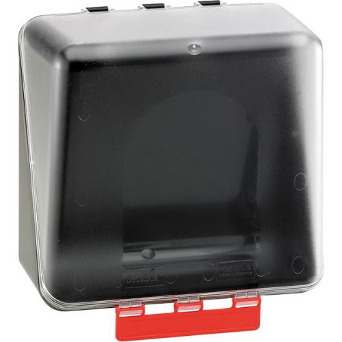 Aufb.Box SECU Midi o. Gebotszeichen, transp.