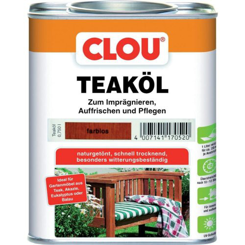 Teaköl farblos 750ml