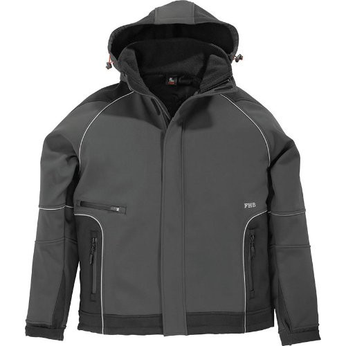 Softshelljacke WALTER, anthrazit-schwarz, Gr.L