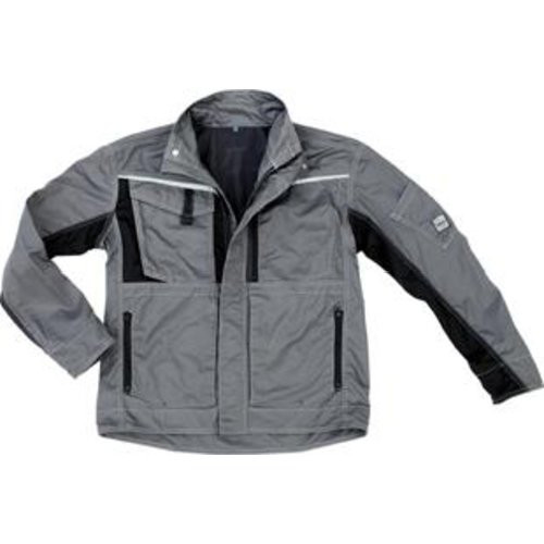 Arbeitsjacke Champ, Gr. S, grau/schwarz Excess