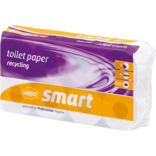 Toilettenpapier WEPASmart2-lagig weiß 64 Rollen