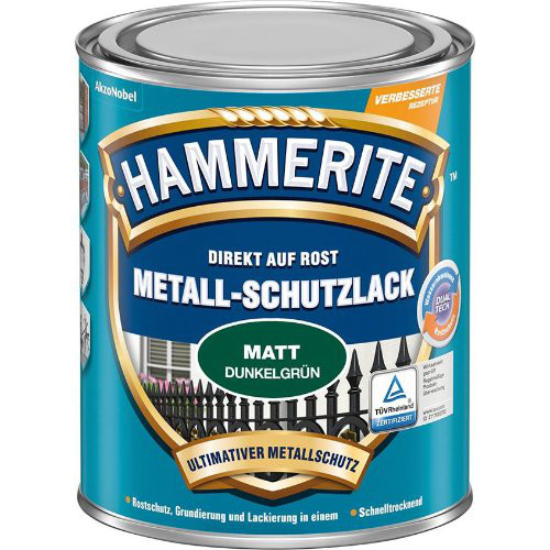 Metallschutz-Lack 750 ml matt dunkelgrün
