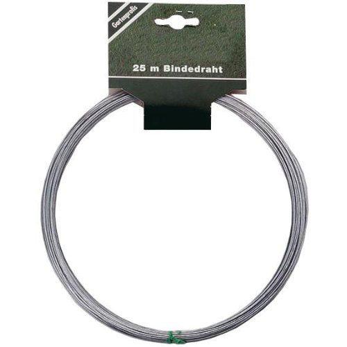 Bindedraht verz. 2,5 mm 25m Ring m. Aufh.