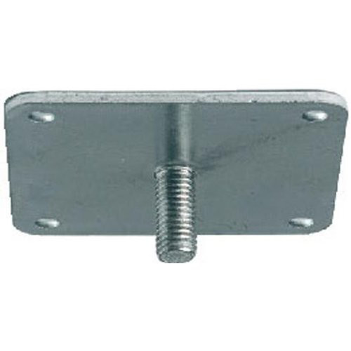 Befestigungsplatte M10 80x80mm verz. FORMAT