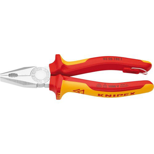 Kombinationszange VDE TT mit Mehrkomponenten-Griffen 180mm KNIPEX