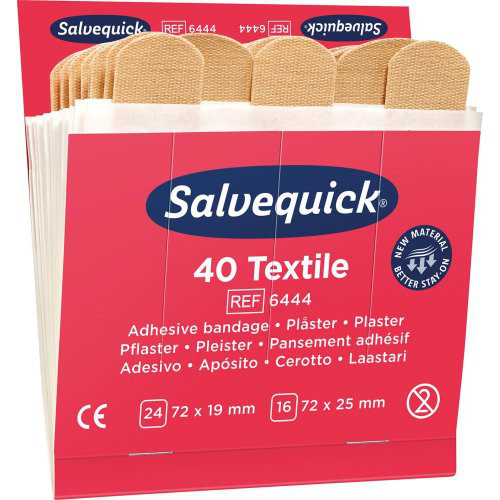 Salvequick Nachf.6x40Pfl.Textil