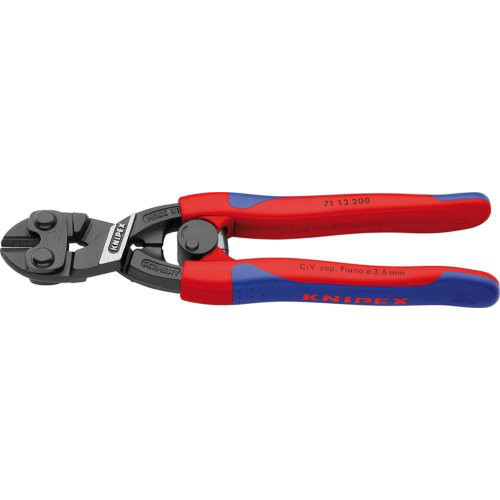 Bolzenabschneider Mini 7112200 mit Mehrkomponentengriffen 200mm KNIPEX