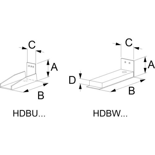 SST Zuganker Unterteil HDBU379G