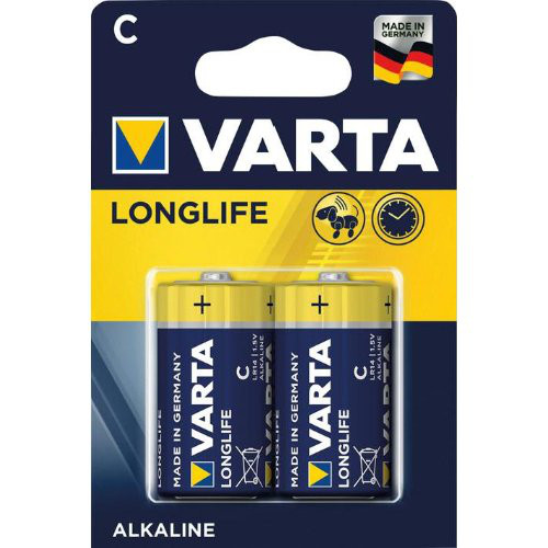 VARTA Batterie LONGLIFE C2-er Blister DE