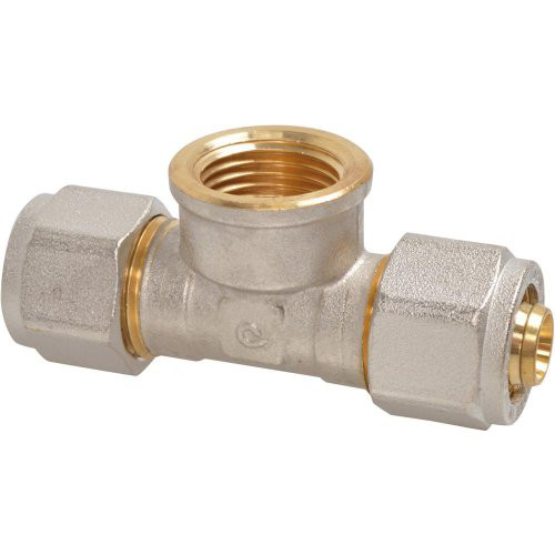 T-Übergst Klemmf MSVR 16mmx1/2"IGx16mm