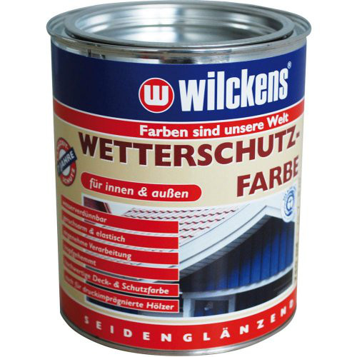 Wetterschutzfarbe 750 ml, schwedenrot