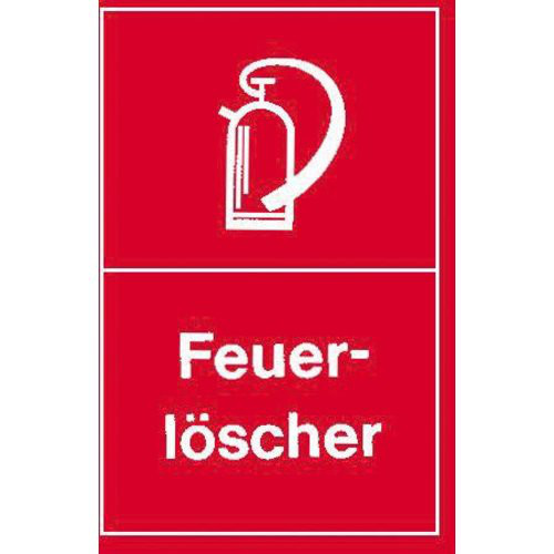 Warnschild 250x150mm Feuerlöscher