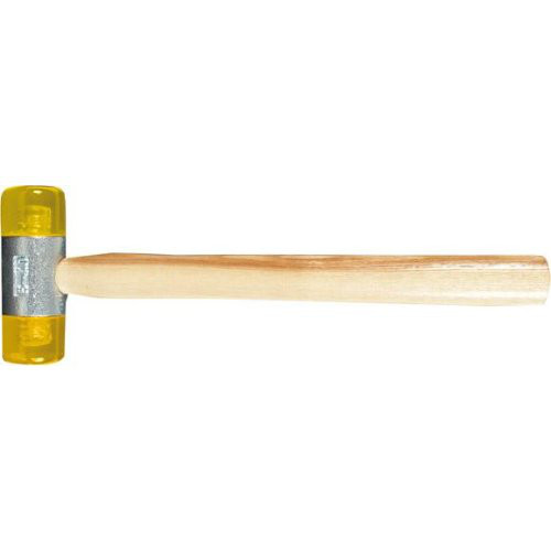 Kunststoffhammer gelb 32mm Gr.3 FORTIS