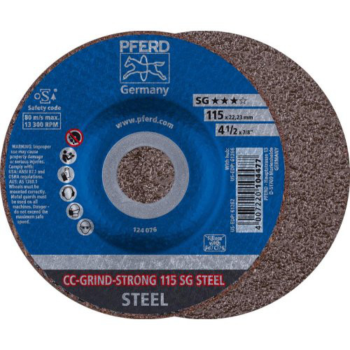 Schleifscheibe CC-Grind STRONG-STEEL 115mm PFERD