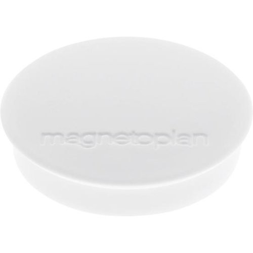 Magnet D30mm VE10 Haftkraft 700 g weiss