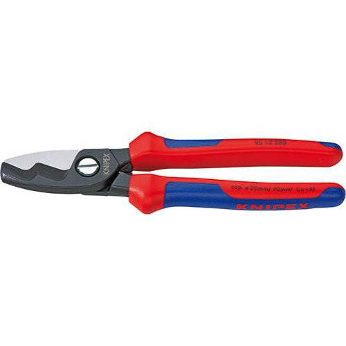 Kabelschere mit Mehrkomponenten-Griffen 200mm KNIPEX