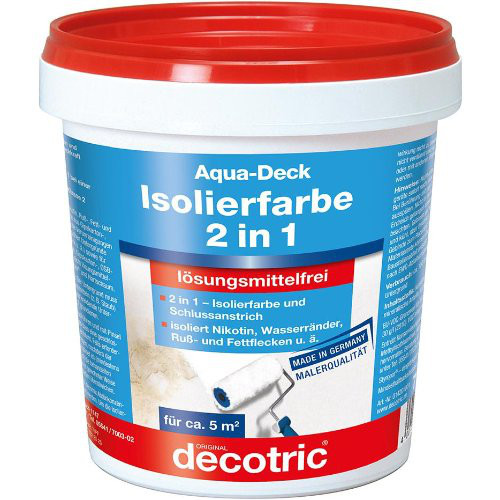 Aqua-Deck Isolierweiß ELF750 ml Dose decotric