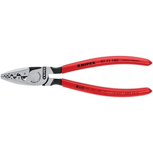 Aderendhülsenzange poliert 180mm qmm KNIPEX