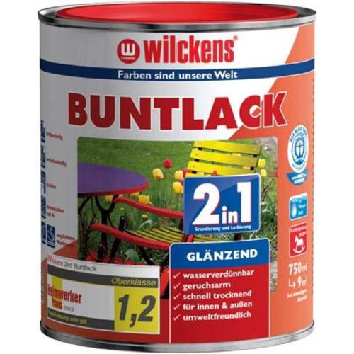 Buntlack 2in1, ,750 ml glänz.,lichtgrau RAL7035
