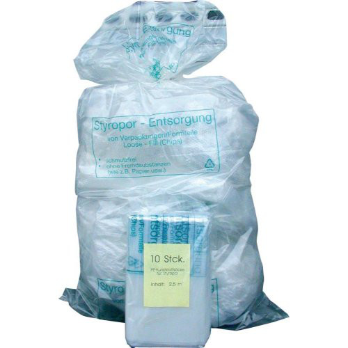 PE-Seitenfaltensack 2500lf.Styropor (VE10)