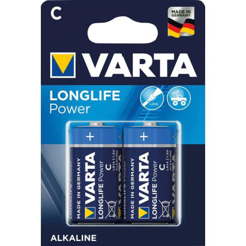 Batterie LONGLIFE Power C Blister a 2 Stück VARTA