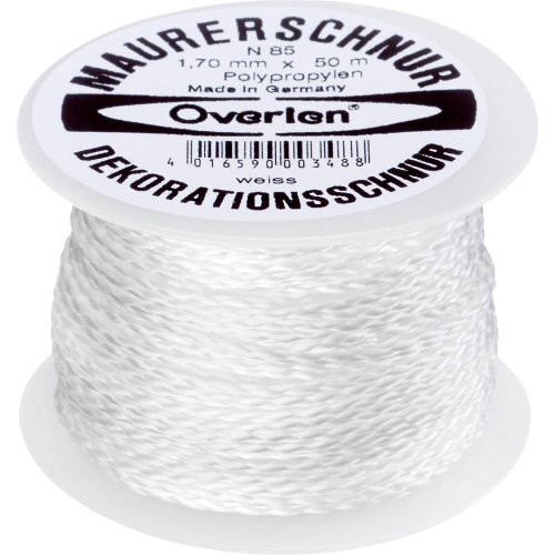 Maurerschnur PP 1,7mm 50m weiß Overmann