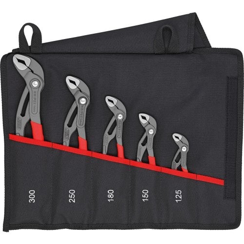 WP-Zangen-Set Cobra 5tlg.in Rolltasche Knipex