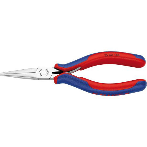 Greifzange Elektronik Backen flachrund 145mm KNIPEX