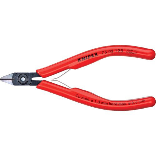 Seitenschneider Elektronik mit Fase 125mmKNIPEX