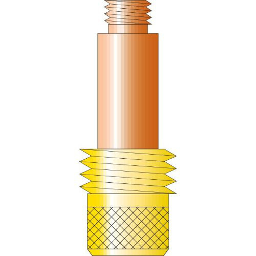 Spannhülsengehäuse Gaslinse D:2,4,45V26