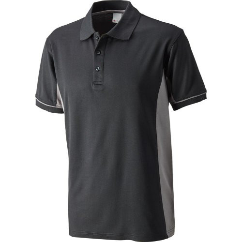 Poloshirt Function Cont. schwarz/grau Gr.XL