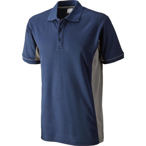 Poloshirt Function Cont. navy-grau Gr.XL