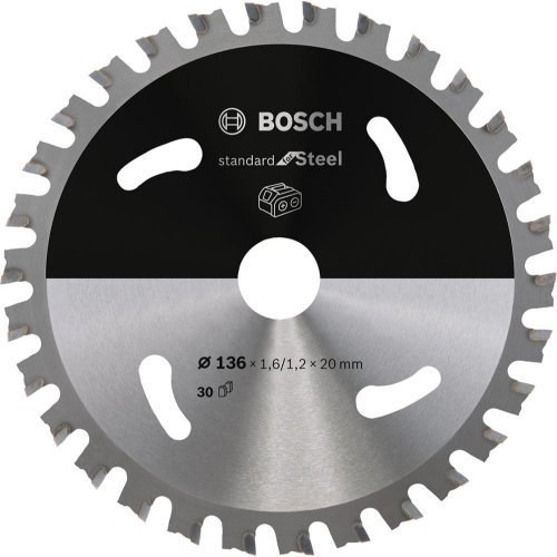 HM Kreissägeblatt 136x1.6/1.2x20 Z30 Bosch