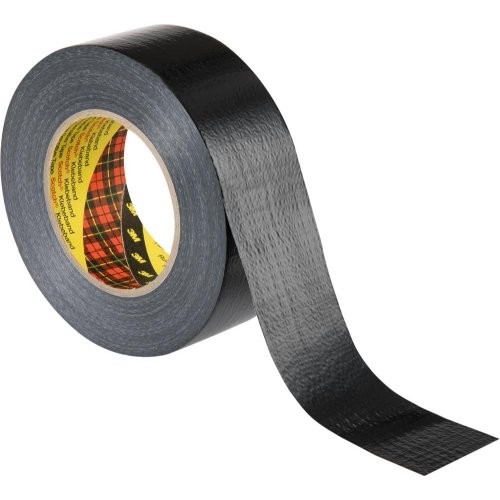 Formflexibles Universal Gewebeklebeband 2904 Schwarz, 48 mm x 50 m 3M"