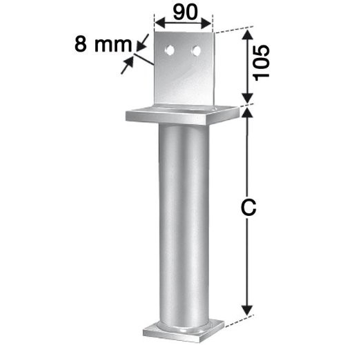 SST Stützenfuß PISMAxIG-B