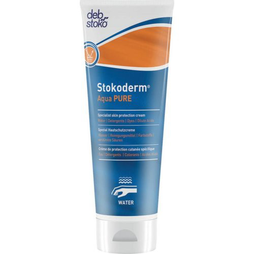 Stokoderm Aqua PURE Hautschutz 100 ml Tube