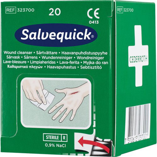 Salvequick Wundreiniger 20 Stk./Box