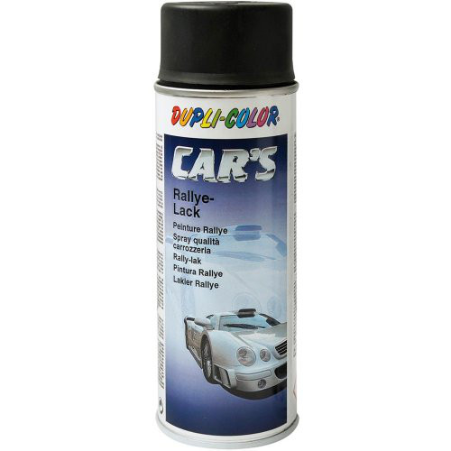 Cars Rallyelack 400 ml, schwarz, matt