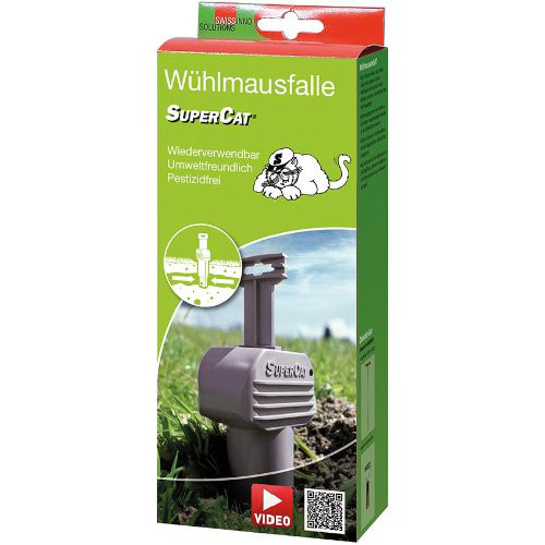 Wühlmausfalle Supercat Swissinno Solution