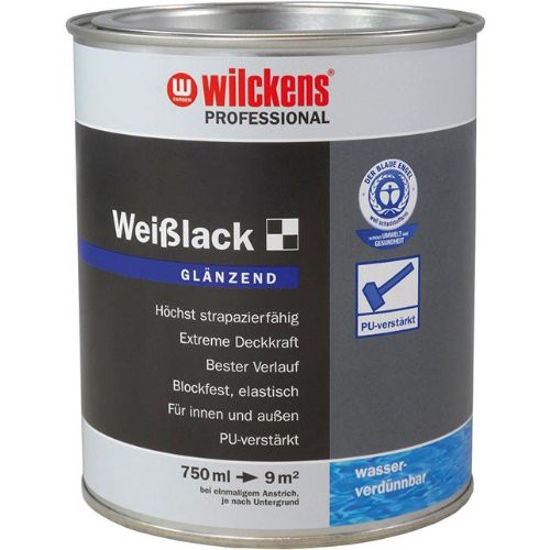 Weißlack glänzend, 750ml