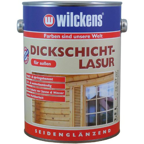 Dickschichtlasur 2,5 l, Teak